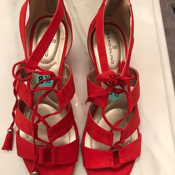 Bandolino Shoes - BNWT red wedge sandals